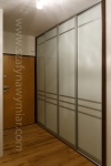 Szafa w przedpokoju- drzwi przesuwne