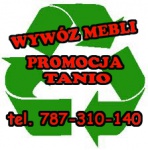Wywóz starych mebli --- TANIO