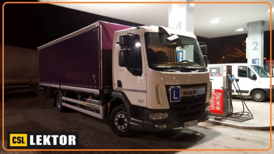 Prawo jazdy kat. C – DAF LF – identyczny jak w WORD Warszawa.