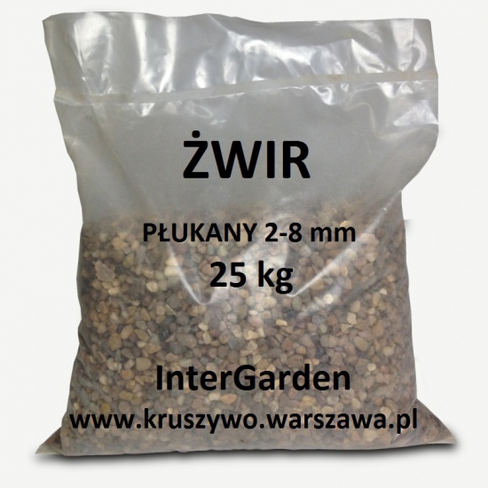 Żwir drenarski ogrodowy 2-8 2-16 8-16 16-31,5 31,5-63 mm